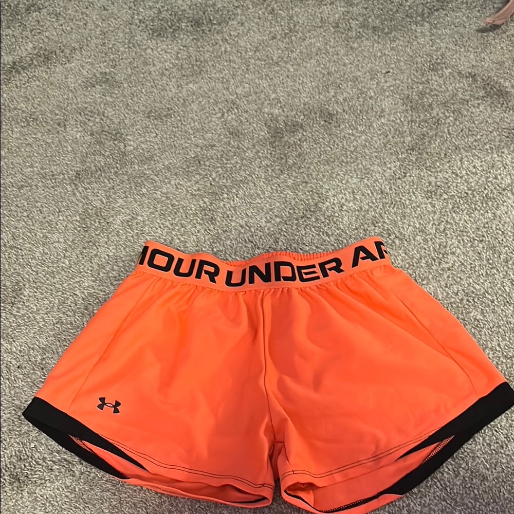 Under Armour Women's Orange Shorts